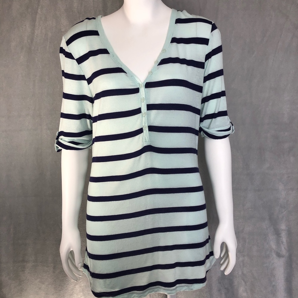 Pink Republic Striped 1/2 Sleeve Shirt
